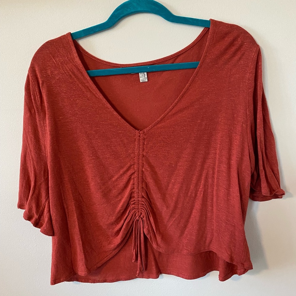 Cute red blouse